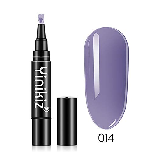 Nagellackstift, 3 in 1 Nagellack Stift One Step UV Nagellack Nail Polish Pen UV Gel Nagelgel Nail Polish LED Gel… – Bild 6