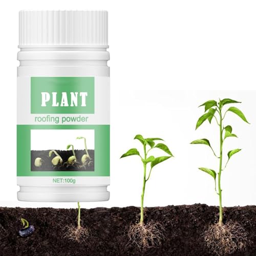 Hormone de Bouturage,Hormone Bouturage Poudre,Poudre d'Enracinement pour Boutures,Stimulateur Racines D'engrais,Hormones Racinaire Engrais,Poudres...