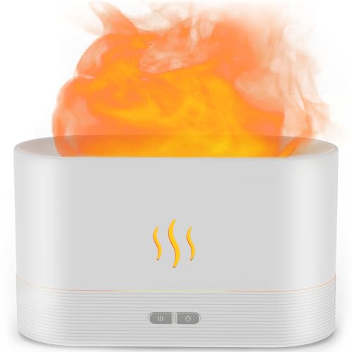 Diffuseur d'air design avec effet feu LED et arrêt automatique - 2