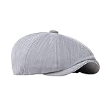 ▶ Gorra plana panadero de 8 paneles de excelente calidad, adecuada tanto para hombres como para mujeres.
