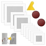 Selbstklebendes Alu Wandreparatur Patch Set,2/4/6 Zoll Trockenbau Reparaturset mit 2...