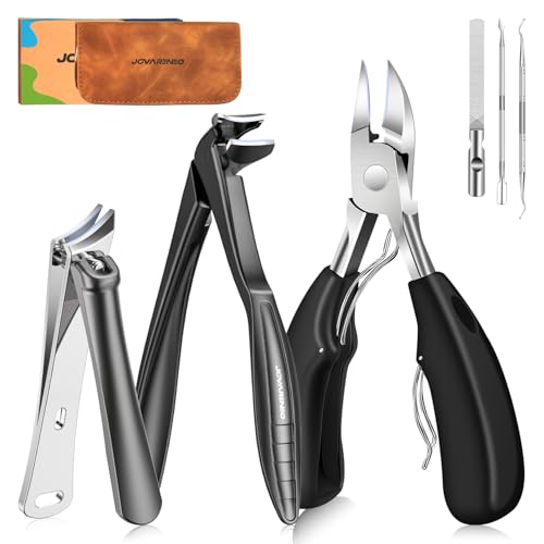 Upgrade Long Handled Toenail Clippers for Thick Toenails for...