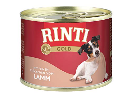 Rinti Gold Lamb Dog Food 185g, Pack of 12