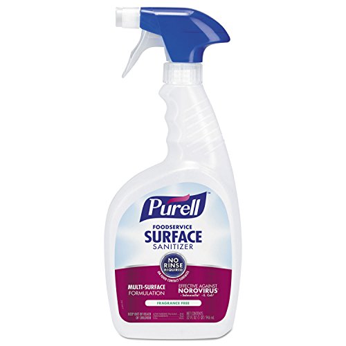 PURELL® GOJ334112, Foodservice Surface Sanitizer Spray, 1 Each, Clear, "11"