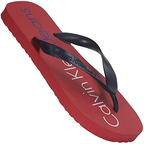 CHINELO CALVIN KLEIN LOGO TRICOLOR CM8OC43CH133-03