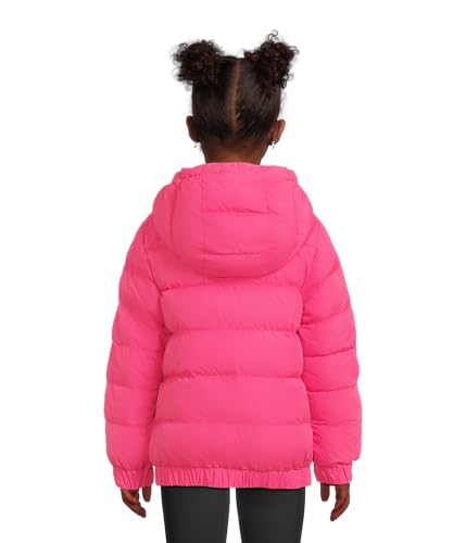 Image of Under Armour Girl's Prime Hooded Puffer Jacket, Lightweight & Water Repellent