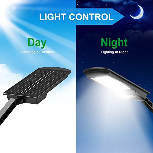 Engrepo Solar Lights Outdoor, 1000LM 168 LEDs Solar Powered Motion Sensor Light, Security Waterproof Solar Flood Light for Deck, Fence, Patio, Front Door, Gutter, Yard, Shed, Path, Garden. 4 Pack