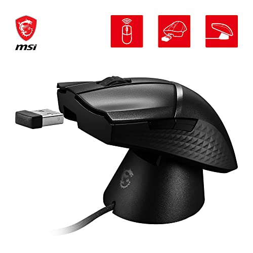 MSI CLUTCH GM31 LIGHTWEIGHT WIRELESS Jouer Droitier RF sans fil Optique 12000 DPI Neuf - vue 9