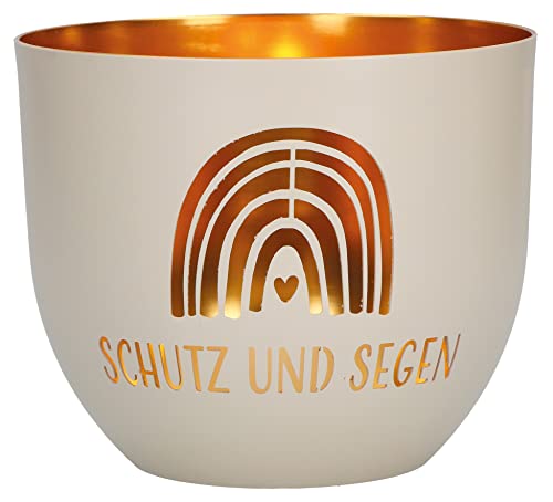 Preisvergleich Produktbild Schutz und Segen: Windlicht aus Metall