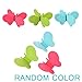 1PC Adorable Butterfly-Shaped Silicone Anti-Scald Device Kitchen Tool Gadget Random Color