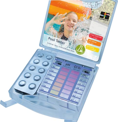 Kompaktes Testset für pH-Chlor/Brom Minimaletin Pools Cover