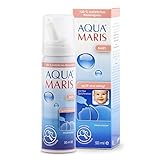 Aqua Maris Baby 50 ml, 100% natürliches Meerwasser Nasenspray für verstopfte nase I Sanfter Salzwasser Nasendusche zur Linderung von Verstopfung I Babys und Kinder