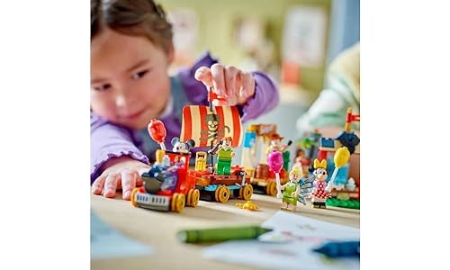 Lego 6427565 Disney 100 Celebration Train Building Toy 43212 Imaginative Play, Fun Birthday Gift For Preschool Kids Ages 4+ thumb #1