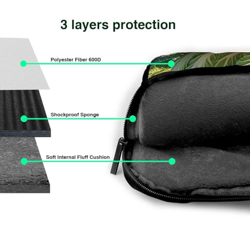 Bolso maletín para laptop Baicai unisex 14 pulgadas miniatura 7