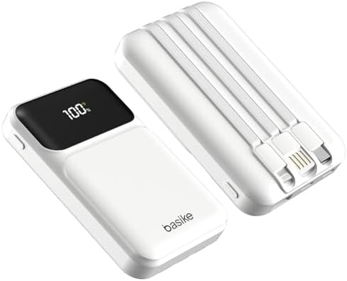 Basike Power Bank, Carregador Portátil Universal 10000mAh, USB-A(...