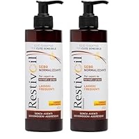 RestivOil Fisiologico Shampoo Nutriente per Capelli, Olio Fisiologico con Azione Idratante