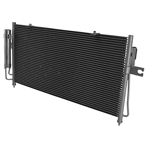 Image of TRQ Air Conditioning A /C Condenser Receiver Drier Compatible with 2003-2004 Nissan Frontier Xterra NI3030158