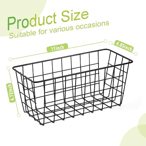 Zushallmy 2 Pack Hanging Kitchen Baskets thumb #1