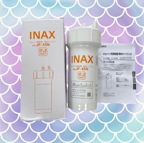 新品未使用LIXIL 浄水器カートリッジ JF-45N 17+2物質除去 Amazon | JF-45N 交換用浄水カートリッジ スタンダードタイプ 17