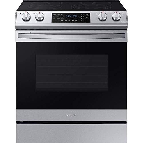 SAMSUNG NE63T8511SS 6.3 cu. ft. Front Control Slide-in Electric Range with Air Fry & Wi-Fi #1