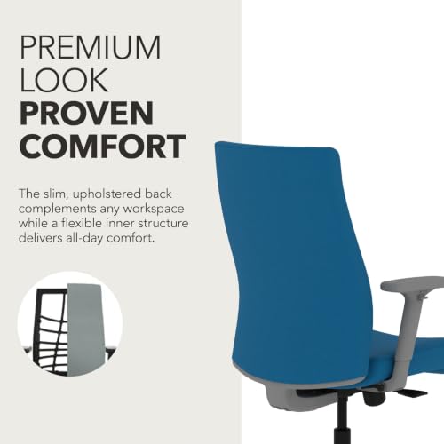 Image of HON Ignition 2.0 Ergonomic Office Chair, Lumbar Support, Peacock