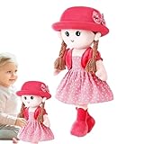 Generico Princesa De Las Hadas - Chica De Peluche Interactiva | Pequeños Dulces Corazones | Hermoso Vestido Para Muñecas De Peluche Relleno 35 Cm, Mimoso Para Niñas Y, Príncipes