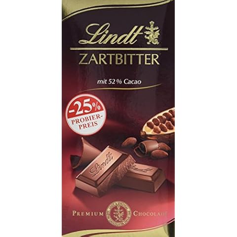 Lindt Schokolade Zartbitter, Promotion| 10 x 100 g Tafel Cover