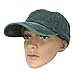 DALIX Mens Pigment Dyed Washed Cotton Cap - Adjustable Hat 6 Panel Unstructured (Heavy Washed Green)