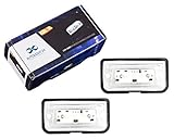 lange Lebensdauer AUTOLIGHT 24 I 2 x LED Kennzeichenbeleuchtung Nummernschildbeleuchtung Wasserdicht StVO-Zulassung KB27