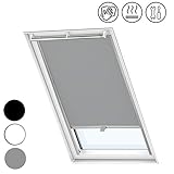 [page_title]-Froadp 206 Verdunkelungs Rollos Sonnenschutz Thermorollos Hitzeschutz Velux Jalousien für Dachfenster Fensterdekoration Springrollos(50,7×97,4cm)