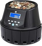 The ZZap CS30 - Automatic UK Coin Counter & Sorter - 300 Coins/Minute Counting Speed, Batch Counting and More!