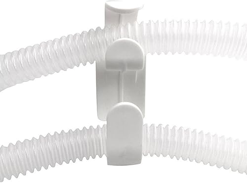 Soporte de manguera CPAP con función antidesenganche, colgador de manguera CPAP, antideslizante, autoadhesivo, universal