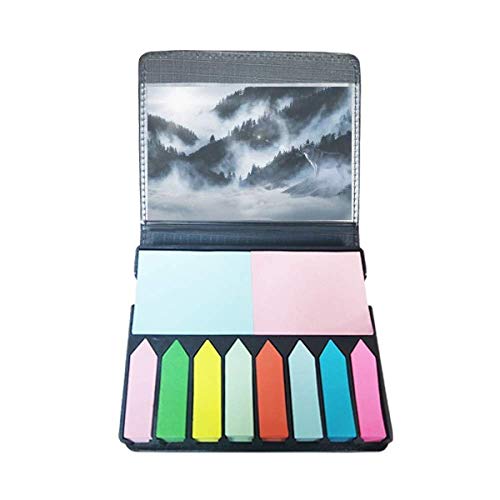 Autocollant note science nature avec marqueur couleur pour cahier et agenda
