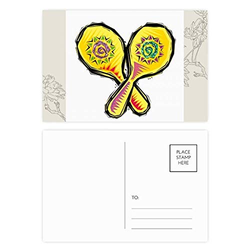 Cartes postales d'illustration mexicaine aux finitions soignées