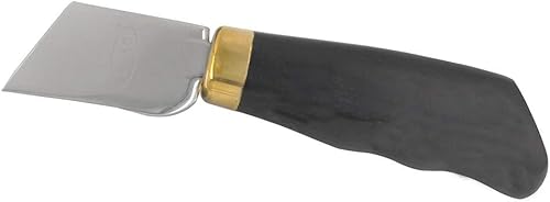 Miniatura 4 de DUJISO cuchillo de cuero de ébano de madera cuchillo de corte cuchillo de corte cuchillo con mango de ébano para bricolaje artesanía de cuero corte