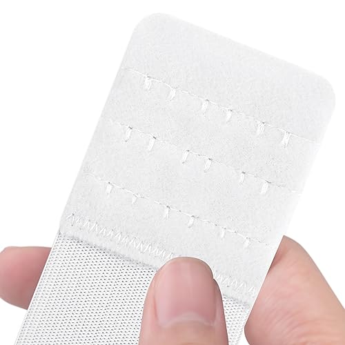 Aster 3 Pieces Bra Extenders 3 Hook 3 Row Lady's Soft Bra Extension Strap Comfortable Bra Extender for Women3