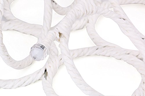 Tosnail Pack Of 2 Scarf Hanger Holder Organizer Space Saver For Tie, Belt, Scarves, Socks - White #TOP2