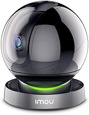 Imou Security Camera Indoor 1080P WiFi Camera (2.4G Only) 360 Degree View Smart Camera with Night Vision, 2-Way Audio, Smart Tracking, Sound Detection, Spotlight & Siren and Ethernet Port, Rex 2MP