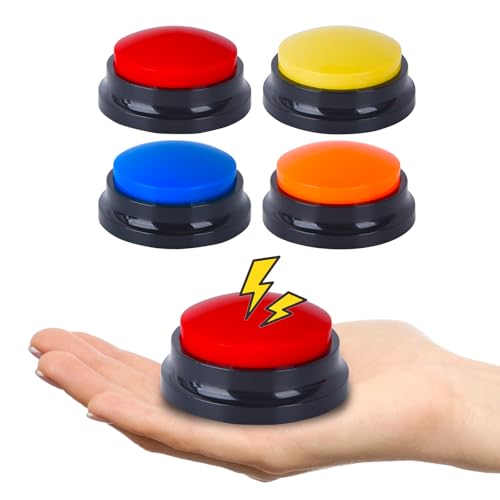 4 Pack Portable AAC Communication Devices for Autism Individuals with