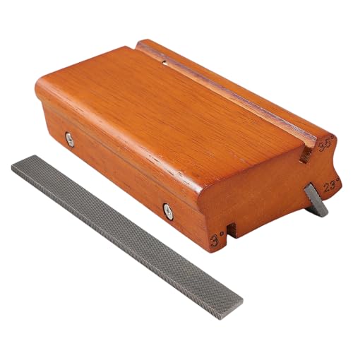 Lime pour frettes résistante avec manche ergonomique de luthier