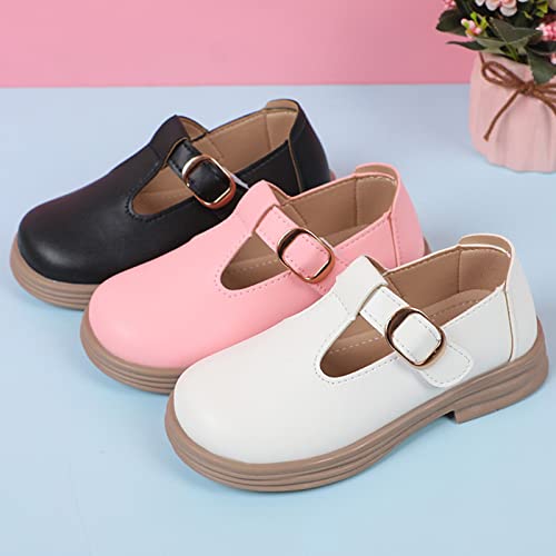 Toddler Girl Mary Jane Dress Low Heels Shoes School Oxford Loafers Flat𝐬 for Part𝐲 Wedding Uniform Platform Shoes3