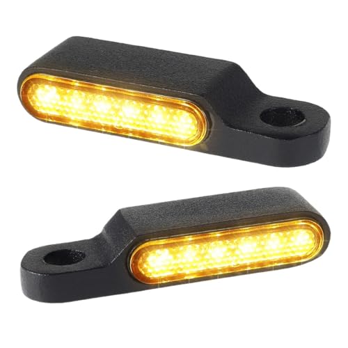 Clignotants moto feux de stop et conduite noir argent pour Shadow et Grom 2 pièces