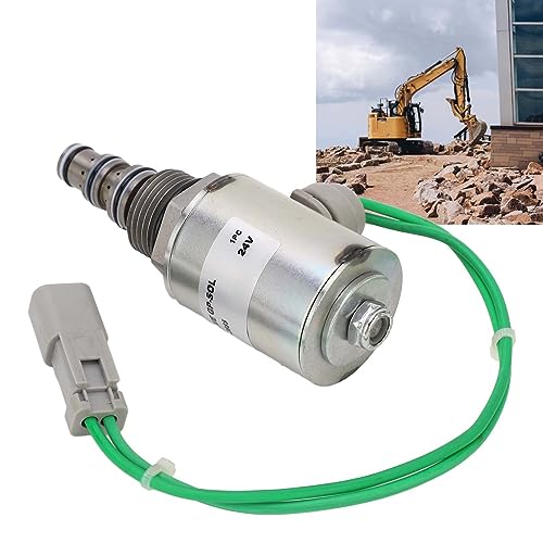 Électrovanne 171-3685 CAT 24V en acier allié pour chargeuse compacte - 3