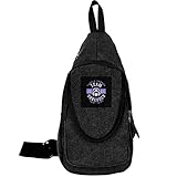 Brusttasche Mehrzweck: Diese Schultertasche ist modisch, lässig, perfekt für Outdoor-Sportarten (Hundewandern, Spazierengehen, Wandern, Camping, Klettern, Laufen, Radfahren, Radfahren), Urlaub, Ausflüge in den Vergnügungspark, Sightseeing, Fitnessstudio, Schule und so weiter. Ein unverzichtbarer Mini-Rucksack für Ihre Bedürfnisse.