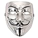 Miuion Guy Fawkes Mask -V for Vendetta， Anonymous Cosplay Party Mask for Halloween（3 Pack）