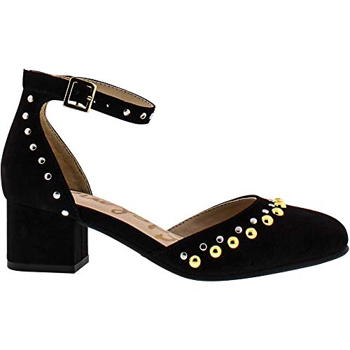 Sam Edelman Girl's Jess Paddy Star (Little Kid/Big Kid) Black/Gold 11 Little Kid M2