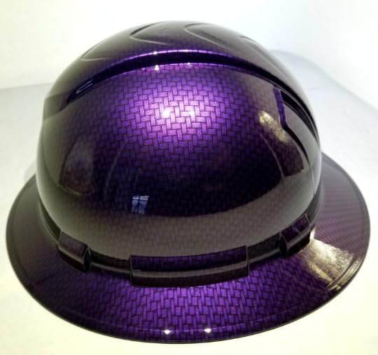 Wet Works Imaging Customized Pyramex Full Brim Plum Crazy