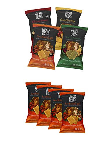 Wicked Crisps Variety Pack + Sweet Potato Bundle #TOP29