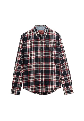 Superdry L/S Cotton Lumberjack Shirt Camiseta, Kansas Check
