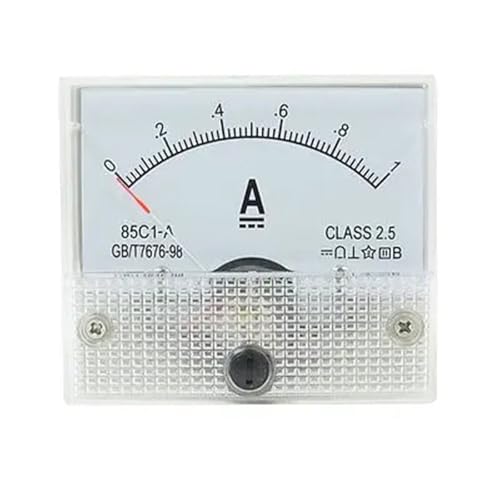 Ampèremètre analogique précis 85C1-A 0-1 A pour panneau de contrôle